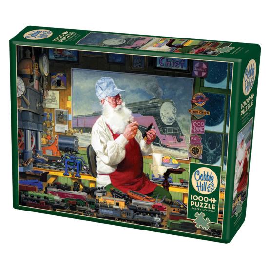 Cobble Hill Puzzle Santa's Pastime 1000 Teile