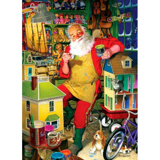 Cobble Hill Puzzle Santa's Workshop 1000 Teile