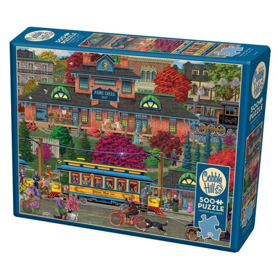 Cobble Hill Tram Station XXL-Puzzle mit 500 Teilen