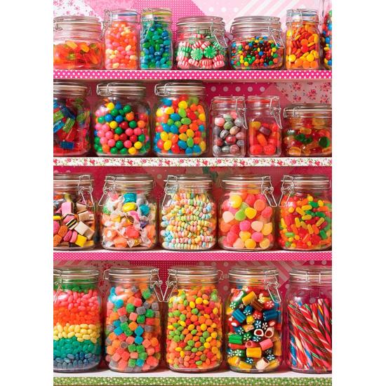 Cobble Hill Puzzle Candy Rack mit 500 Teilen XXL