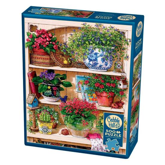 Cobble Hill Puzzle Vase Regal 500 Teile XXL