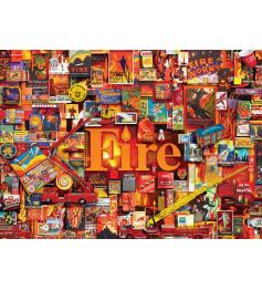 Cobble Hill Feuerpuzzle 1000 Teile