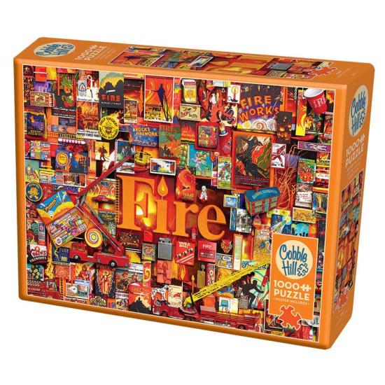 Cobble Hill Feuerpuzzle 1000 Teile