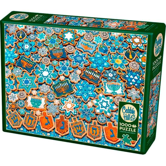 Cobble Hill Puzzle Chanukka-Kekse 1000 Teile