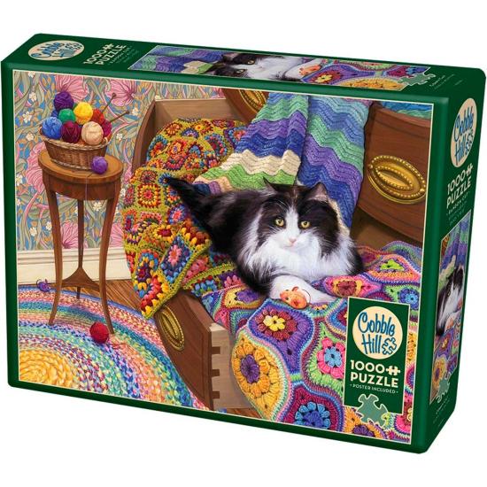 Cobble Hill Bequemes Katzenpuzzle 1000 Teile