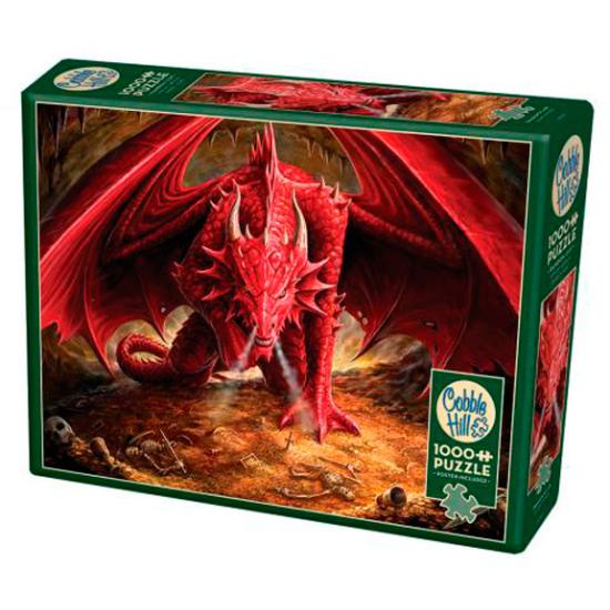 Cobble Hill Puzzle Red Dragon's Lair 1000 Teile