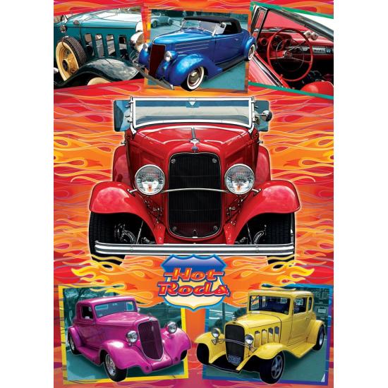 Cobble Hill Hot Rods, Oldtimer 1000-teiliges Puzzle