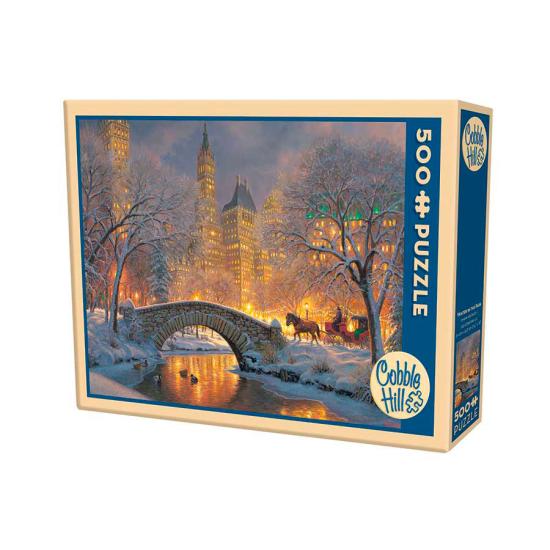 Cobble Hill Puzzle Winter im Park 500 Teile