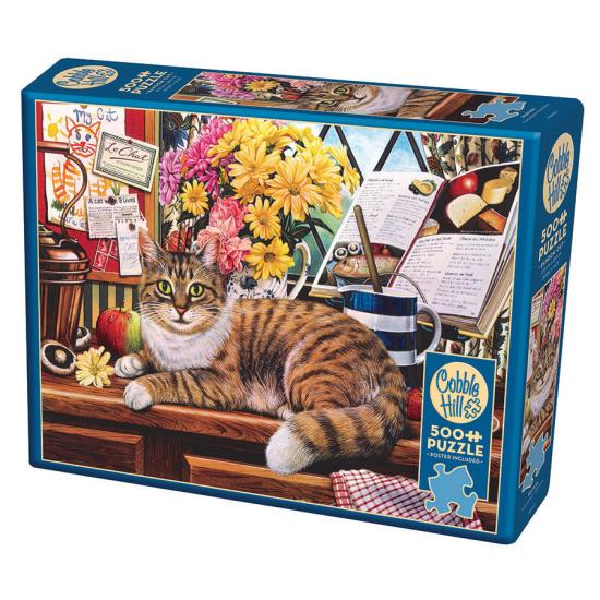 Cobble Hill Puzzle Matilde die Katze XXL mit 500 Teilen