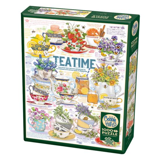 Cobble Hill Tea Time Puzzle 1000 Teile Cobble Hill Tea Time Puzzle 1000 Teile