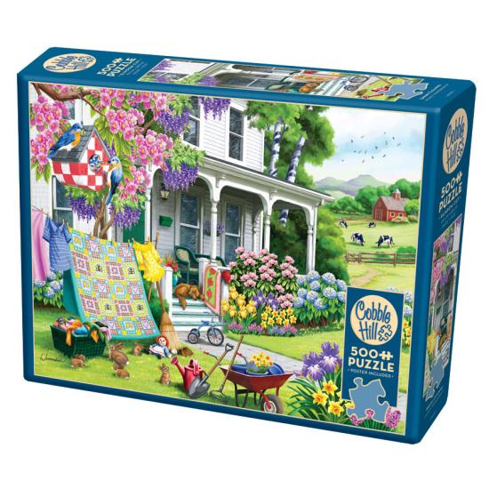 Cobble Hill Spring Cleaning XXL-Puzzle mit 500 Teilen