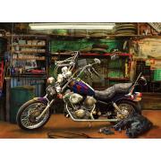 Cobble Hill Motorrad Chopper Puzzle 1000 Teile