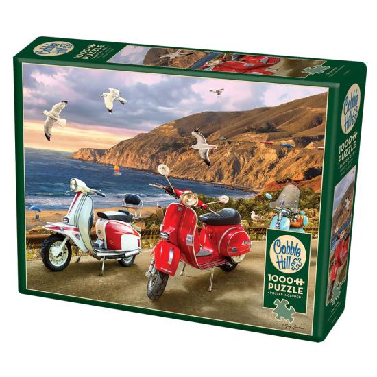 Cobble Hill Puzzle Motorräder Roller 1000 Teile
