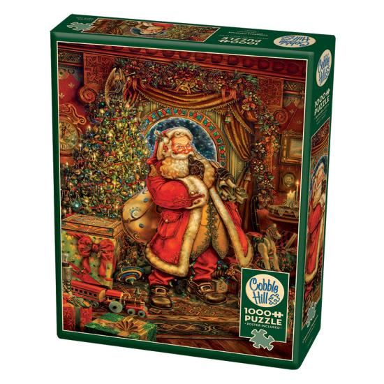 Cobble Hill Puzzle Weihnachtsmann, Weihnachten 1000 Teile