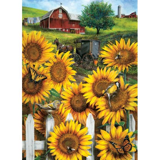 Cobble Hill Puzzle Paradies unter Sonnenblumen 1000 Teile