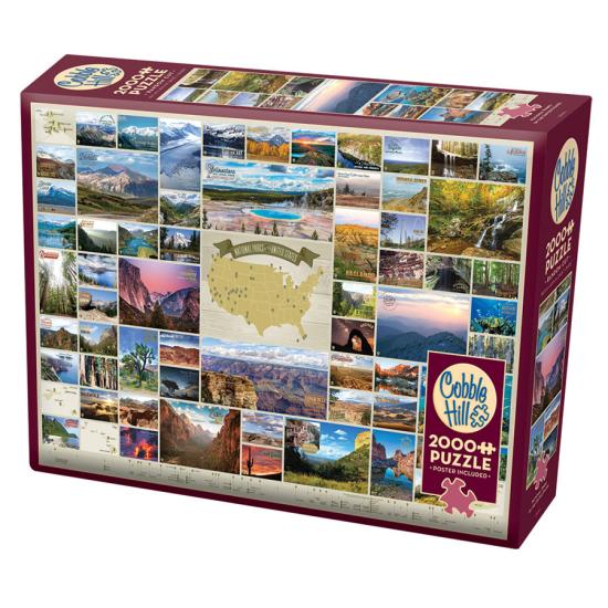 Cobble Hill Puzzle US-Nationalparks 2000 Teile