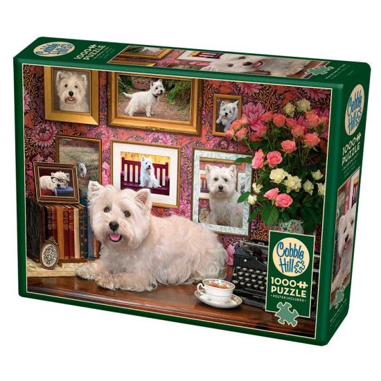 Cobble Hill Puzzle Westies Welpen 1000 Teile