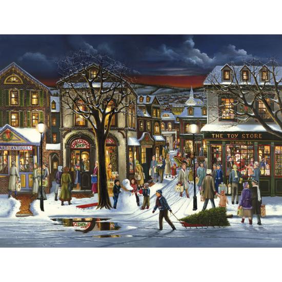 Cobble Hill Puzzle „Vorbereitung auf Weihnachten“, 500 Teile