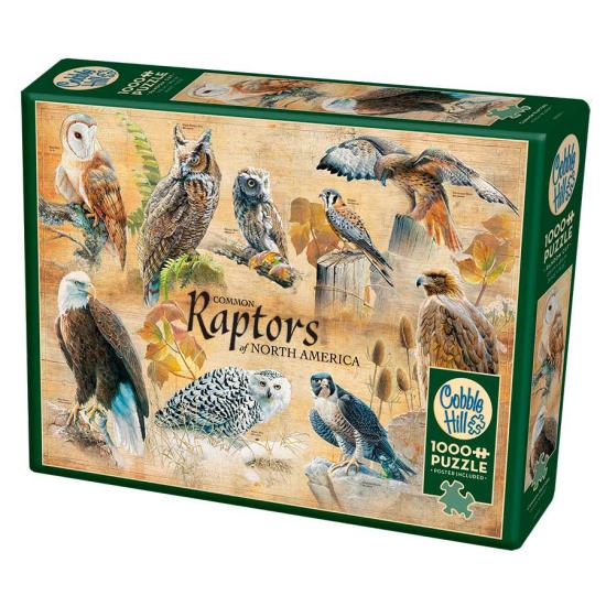 Cobble Hill North American Raptors Puzzle 1000 Teile