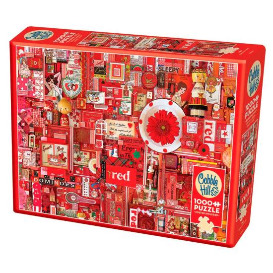 Cobble Hill Red 1000-teiliges Puzzle
