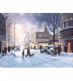 Cobble Hill Winternachmittag 500-teiliges Puzzle