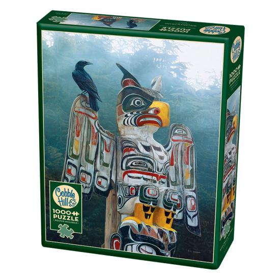 Cobble Hill Totem im Nebel 1000-teiliges Puzzle