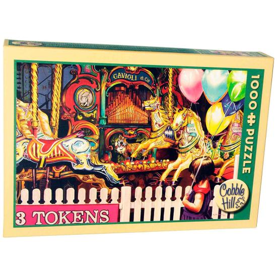 Cobble Hill Puzzle dreiteilig zum Zusammensetzen von 1000 Teilen