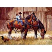 Cobble Hill Puzzle „Zurück zur Ranch“ 1000 Teile