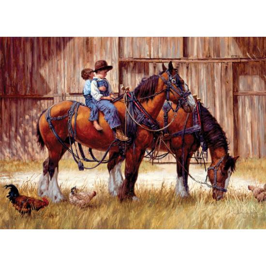 Cobble Hill Puzzle „Zurück zur Ranch“ 1000 Teile