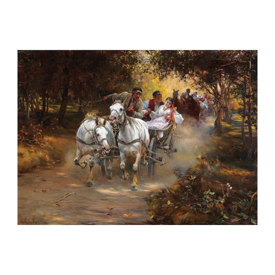 D-Toys Landhochzeitspuzzle 1000 Teile