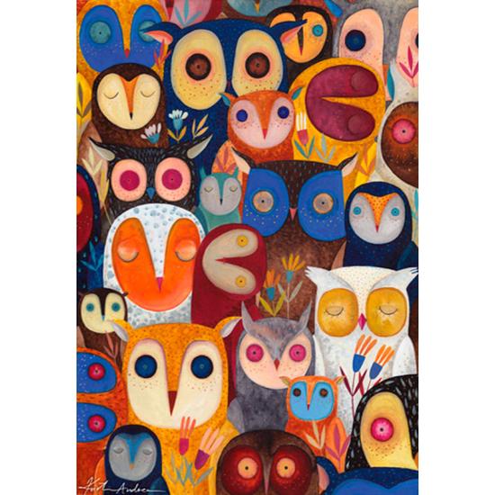 D-Toys Eulen II 1000-teiliges Puzzle