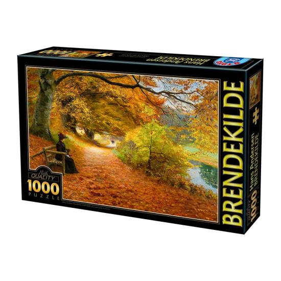 D-Toys Waldpfad im Herbst Puzzle 1000 Teile