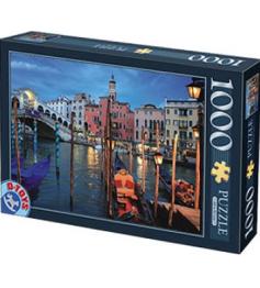 D-Toys Rialtobrückenkanal, Venedig 1000-teiliges Puzzle