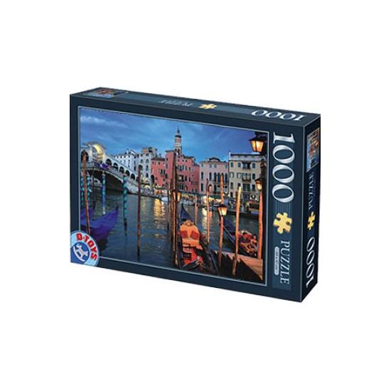 D-Toys Rialtobrückenkanal, Venedig 1000-teiliges Puzzle