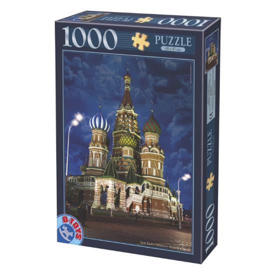 D-Toys Puzzle Basilius-Kathedrale, Moskau 1000 Teile