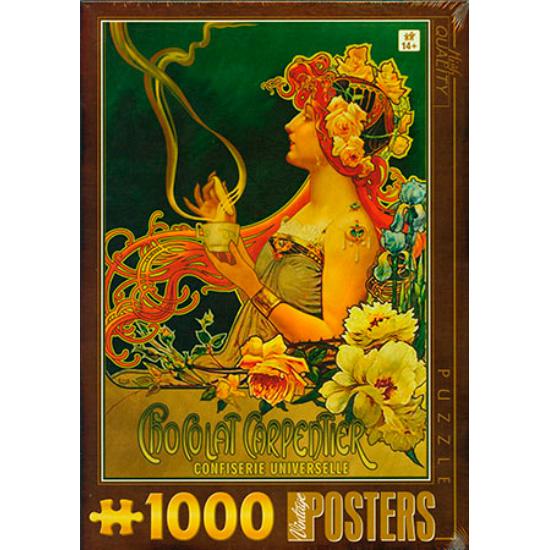 D-Toys Chocolat Carpentier 1000-teiliges Puzzle