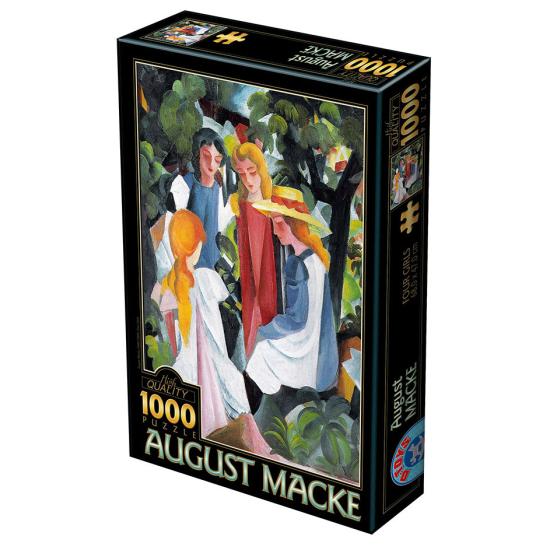 D-Toys Puzzle Vier Mädchen mit 1000 Teilen
