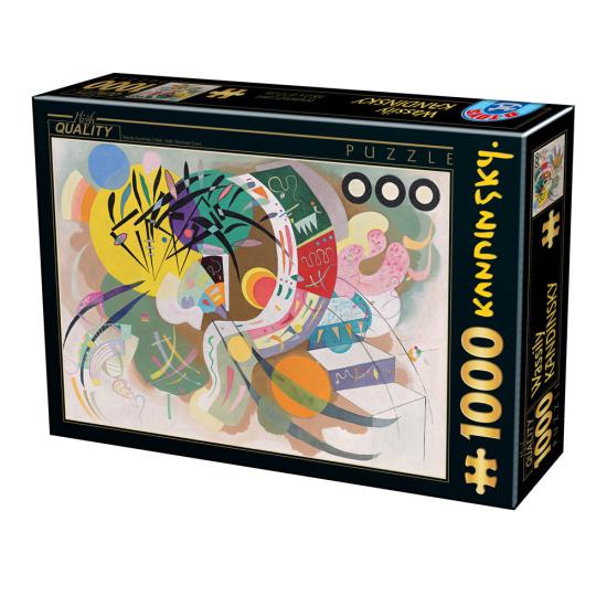 D-Toys Dominant Curve Puzzle 1000 Teile