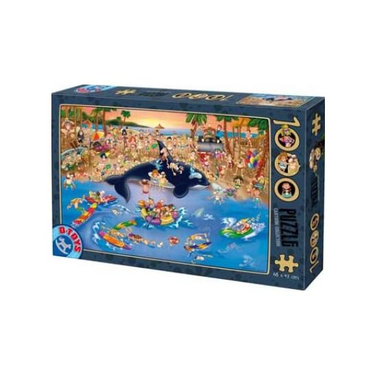 D-Toys Beach Day Puzzle 1000 Teile