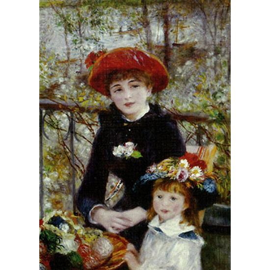 D-Toys Puzzle Auf der Terrasse mit 1000 Teilen