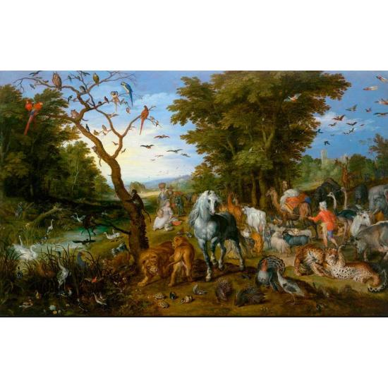 Puzzle D-Toys Einzug der Tiere in die Arche Noah von 1000