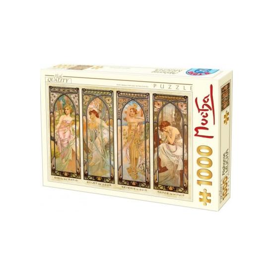 D-Toys Puzzle Jahreszeiten des Jahres 1000 Teile