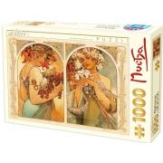 D-Toys Blumen und Früchte Puzzle 1000 Teile