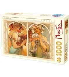 D-Toys Blumen und Früchte Puzzle 1000 Teile