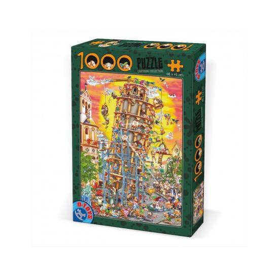 D-Toys Cartoon Pisa Puzzle 1000 Teile