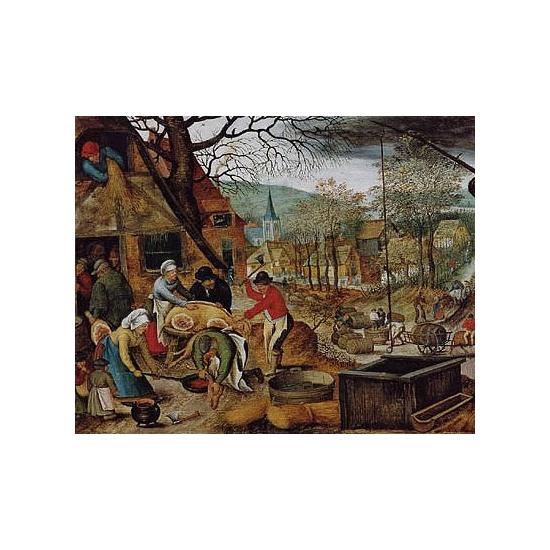 D-Toys Young People Working in Autumn 1000-teiliges Puzzle