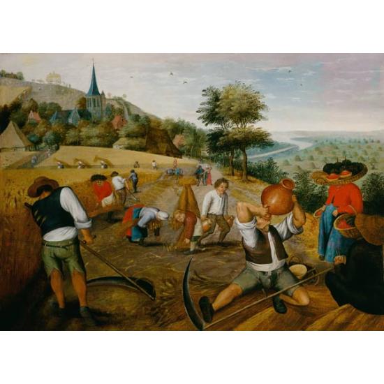 D-Toys Young People Working in Summer 1000-teiliges Puzzle