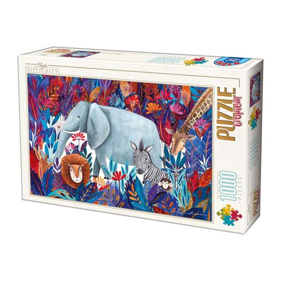 D-Toys Afrikanischer Dschungel Puzzle 1000 Teile