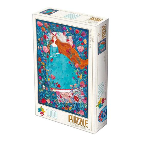 D-Toys Dornröschen-Puzzle mit 1000 Teilen