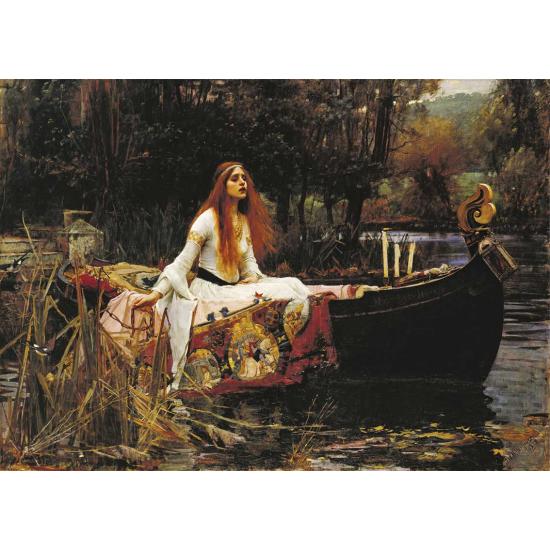 D-Toys Die Dame von Shalott Puzzle 1000 Teile